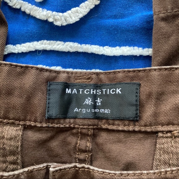 Matchstick Retro Y2K Neutral Bootcut Skate Style Pants Skate Size 38 - Picture 12 of 13